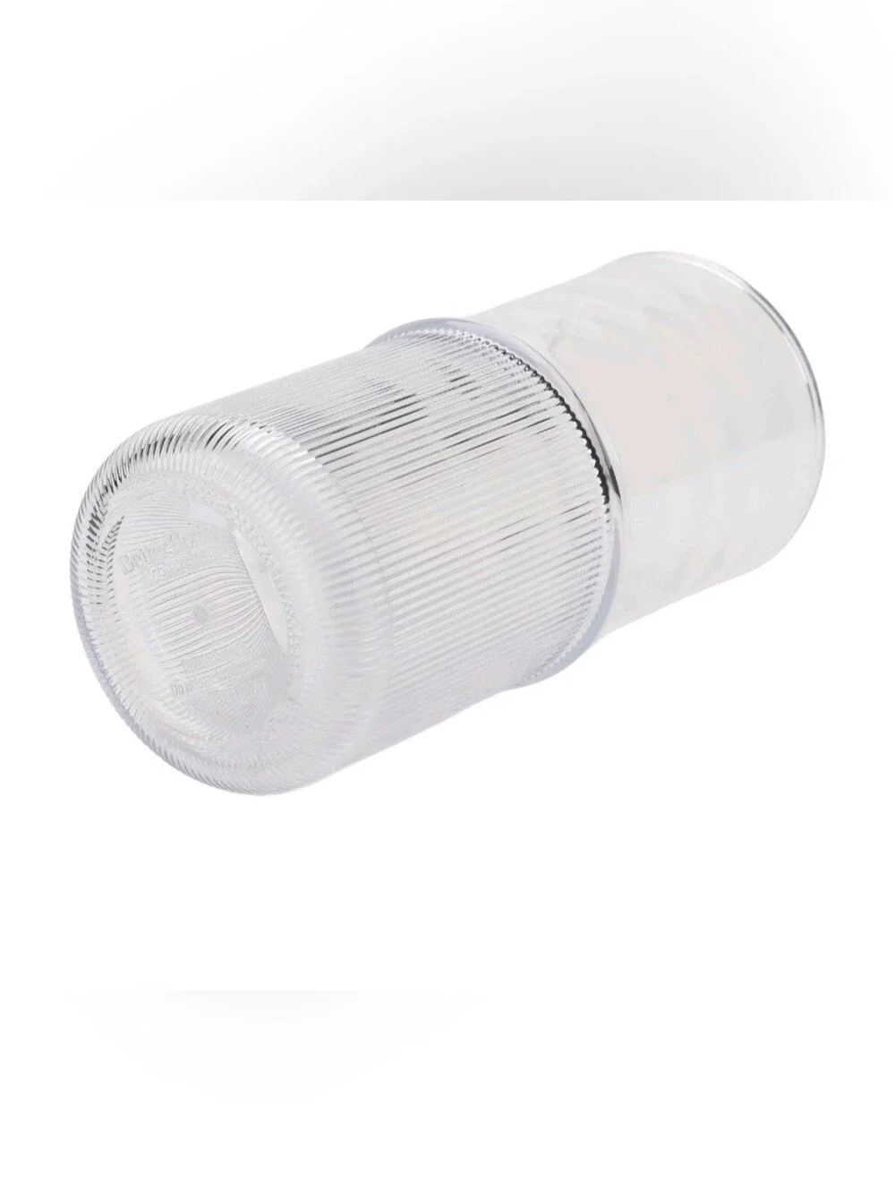 Better Homes & Gardens Tall Clear Ribbed Tritan Tumbler